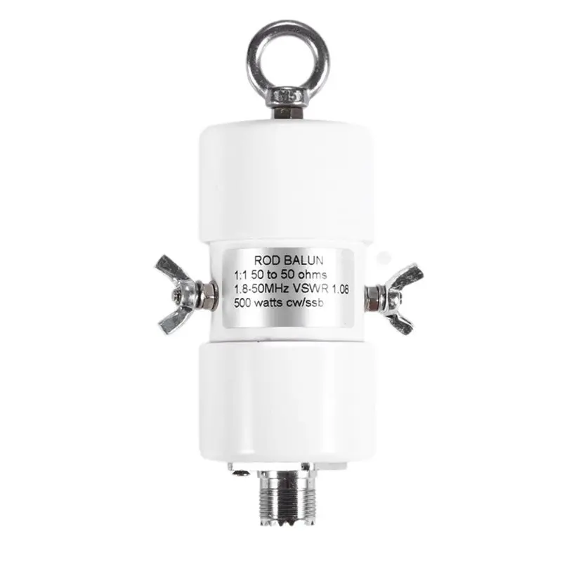 

Антенный балун ABKI-Balun 1:1, 500 Вт, 1-50 МГц, DIY-комплект с разъемом UHF (SO-239), диапазон частот 1-50 МГц