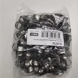 Kegland Stainless Steel Butterfly Clamp 100pcs/bag Philip's Head Clamp 6.35-16MM Annular Clip Joint Kits