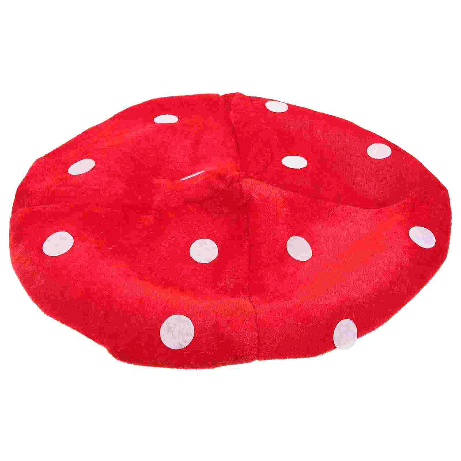 Funny Hat Mushroom Stuff Childrens Beret Toad Costume Mushrooms Aldult Clothing