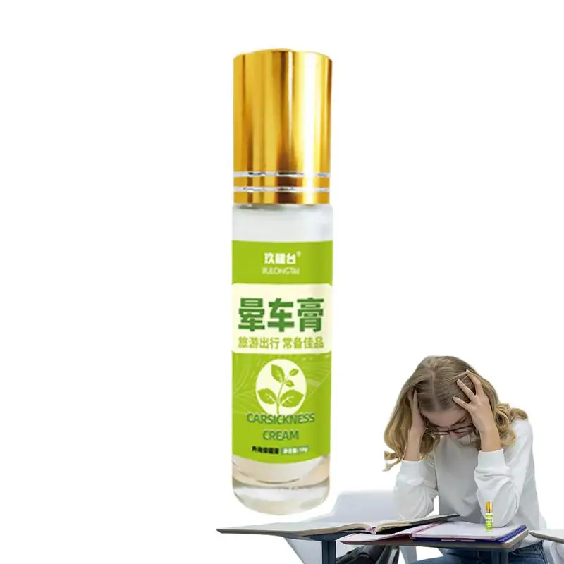 

Oil Roller 10g Efficiently Refreshing Mint Oil For Stress Relief Portable Peppermint Oil Gift For Men Women Friend Colleague