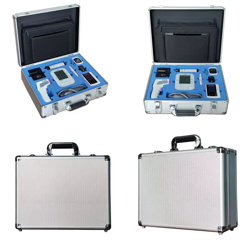Customizable-Aluminum alloy suitcase Multifunctional equipment storage box Customized processing Aluminum alloy Aluminum