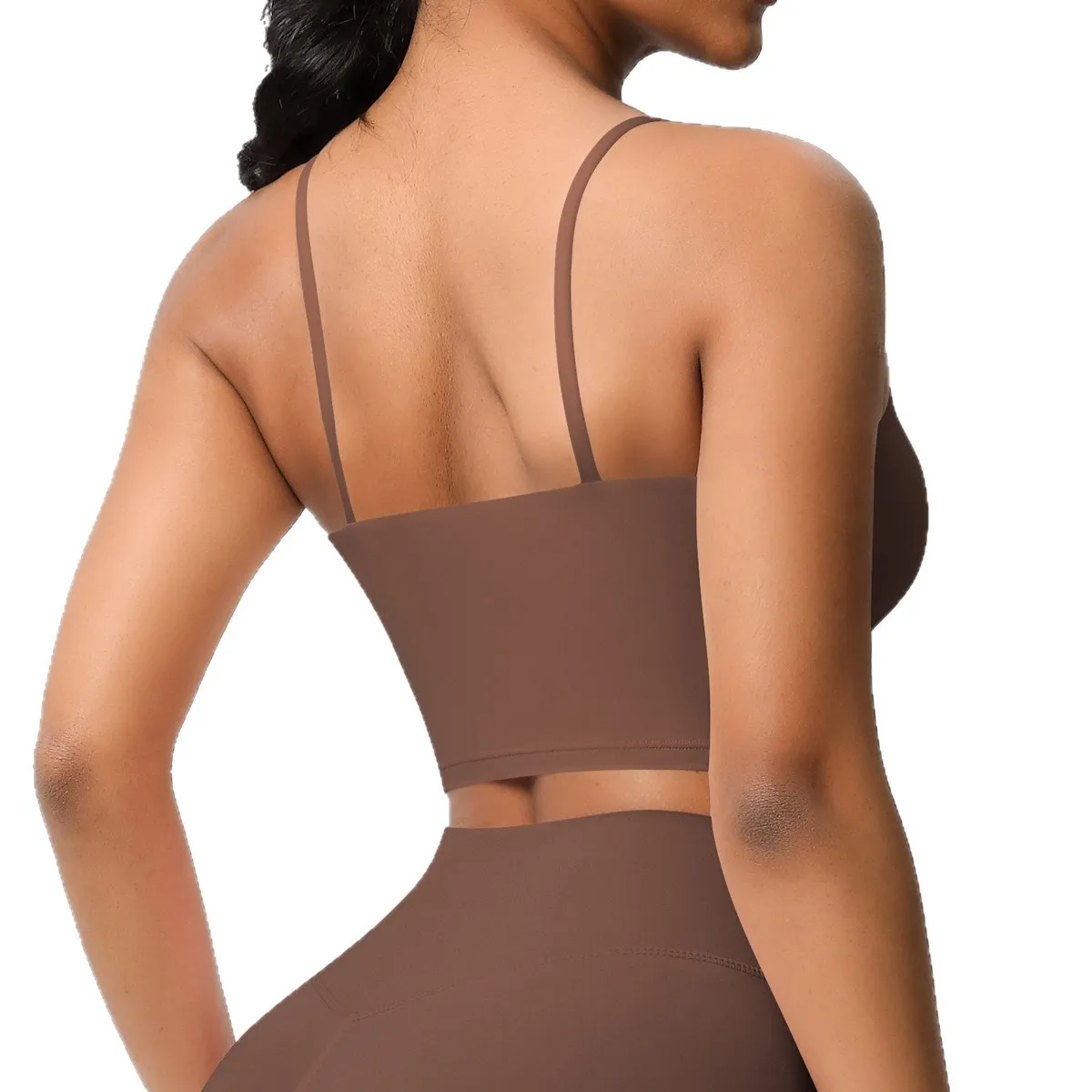 مجموعة اليوغا النسائية 2025 - حمالة صدر رياضية بدون خياطة وسراويل ضيقة عالية الخصر لصالة الألعاب الرياضية/البيلاتس |   سريع الجفاف (+3 ألوان) خصر عالي