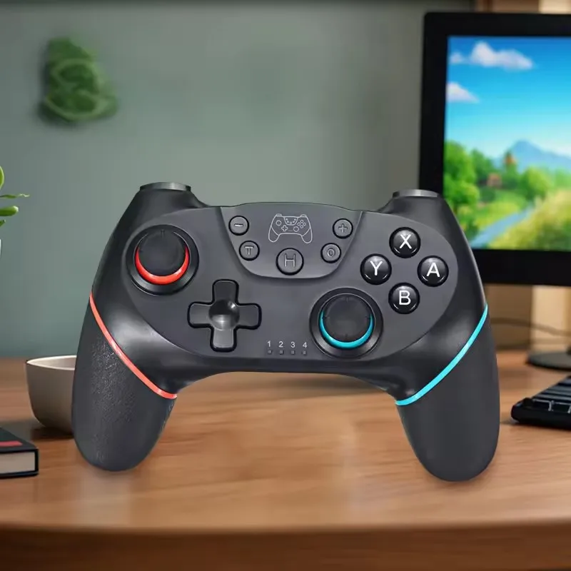 USB Bluetooth Wireless Control for Nintendo Switch & OLED Lite PC Controller Gamepad Computer Joystick Game Pad Command Trigger