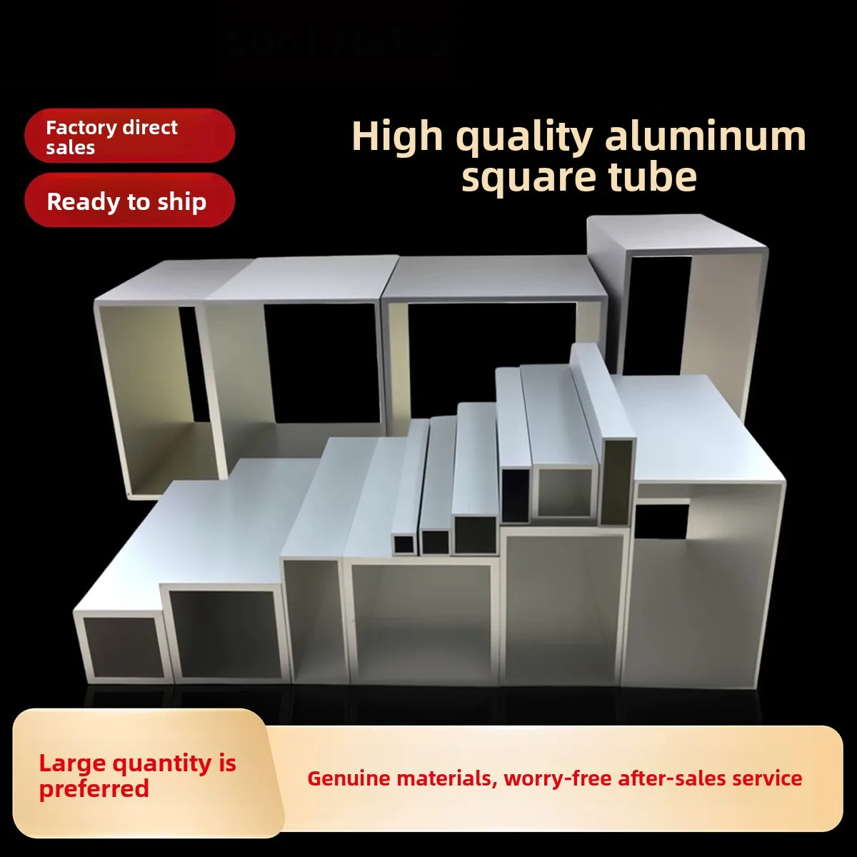 6061 & 6063 Aluminum Square & Rectangular Tube, Alloy Pipe Spec 20×20×2 / 30×30×3 / 50×50×5 / 30×40×3