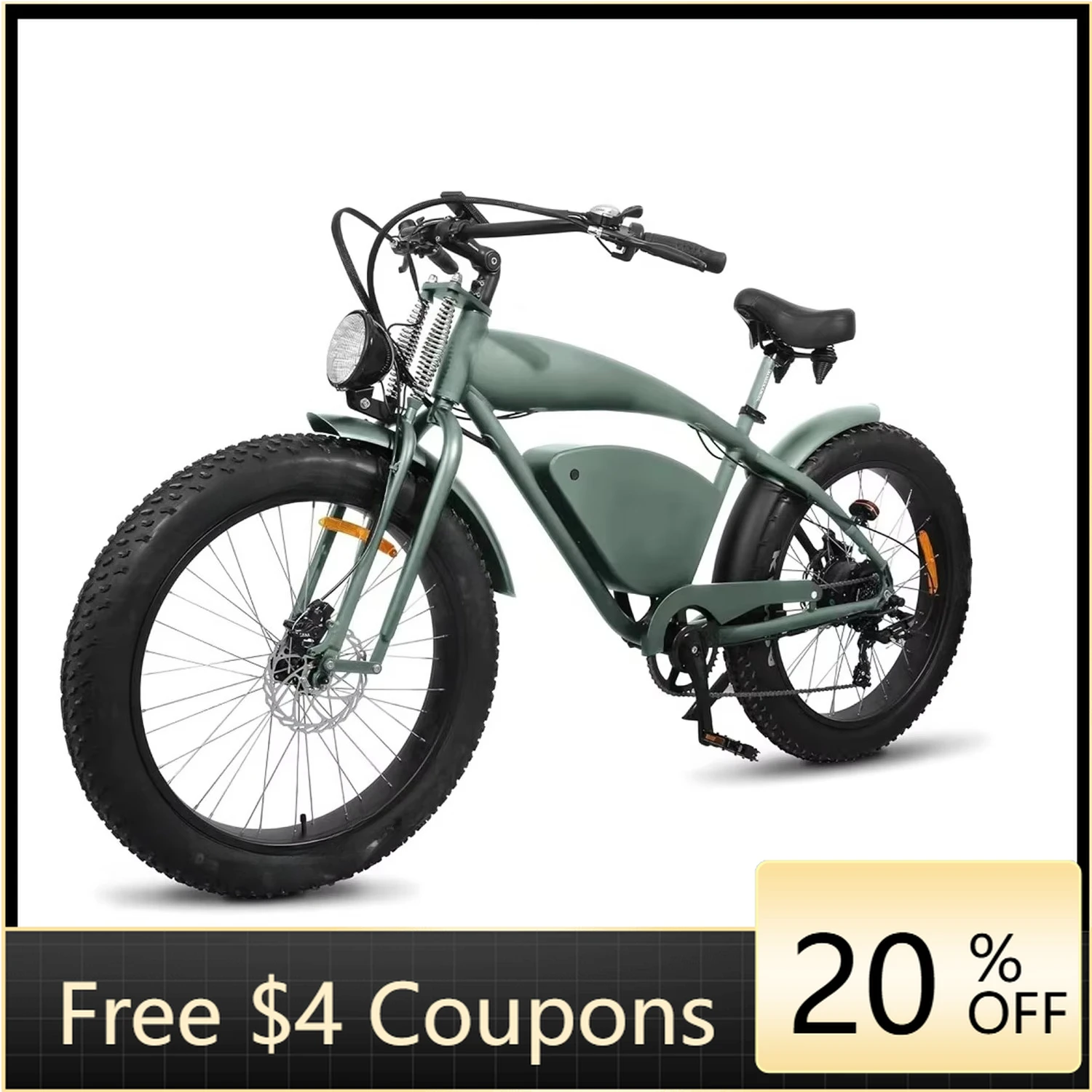 

yzhgbFactory Supplier Electric Off-Road Vehicle Long Distance Electric Bike Powerful 48V 13ah Electric Bike with LED Headlights