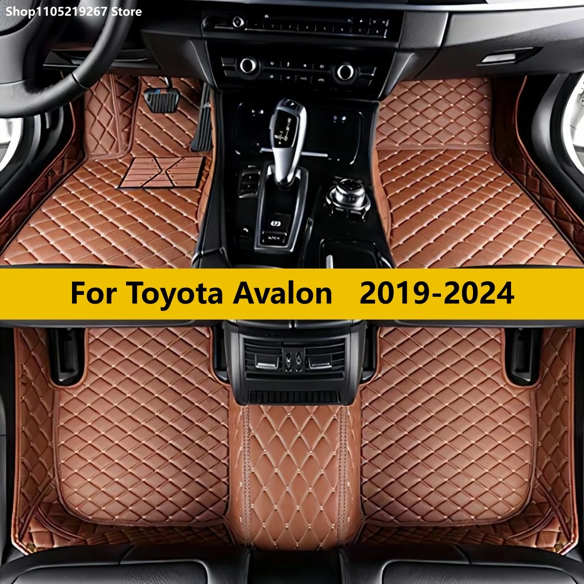 

Пользовательские для Toyota Avalon 2019 2020 2021 2022 2023 2024, автомобильные коврики, автомобильный чехол, аксессуары для интерьера