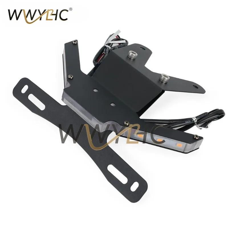 Suitable for Kawasaki Ninja Z250 NINJA300 Turn Signal Short Tail License Plate Holder Motorcycle License Plate Holder Photo