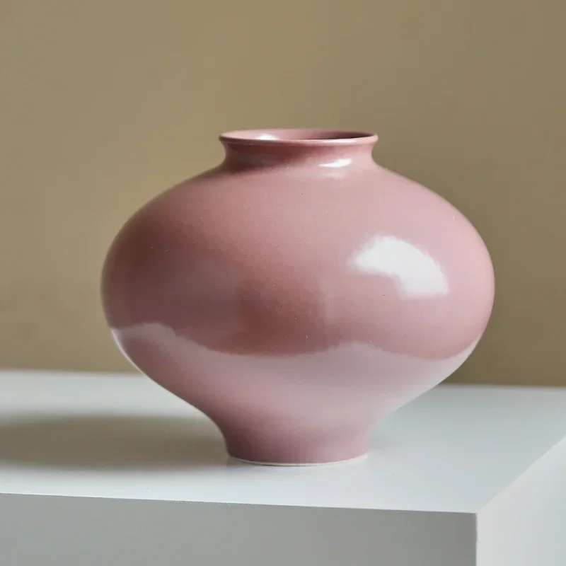 Tao Meiji Modern Simple Home Decoration Ceramic Vase Art Living Room Flower Arrangement Ornaments Flower Arrangement