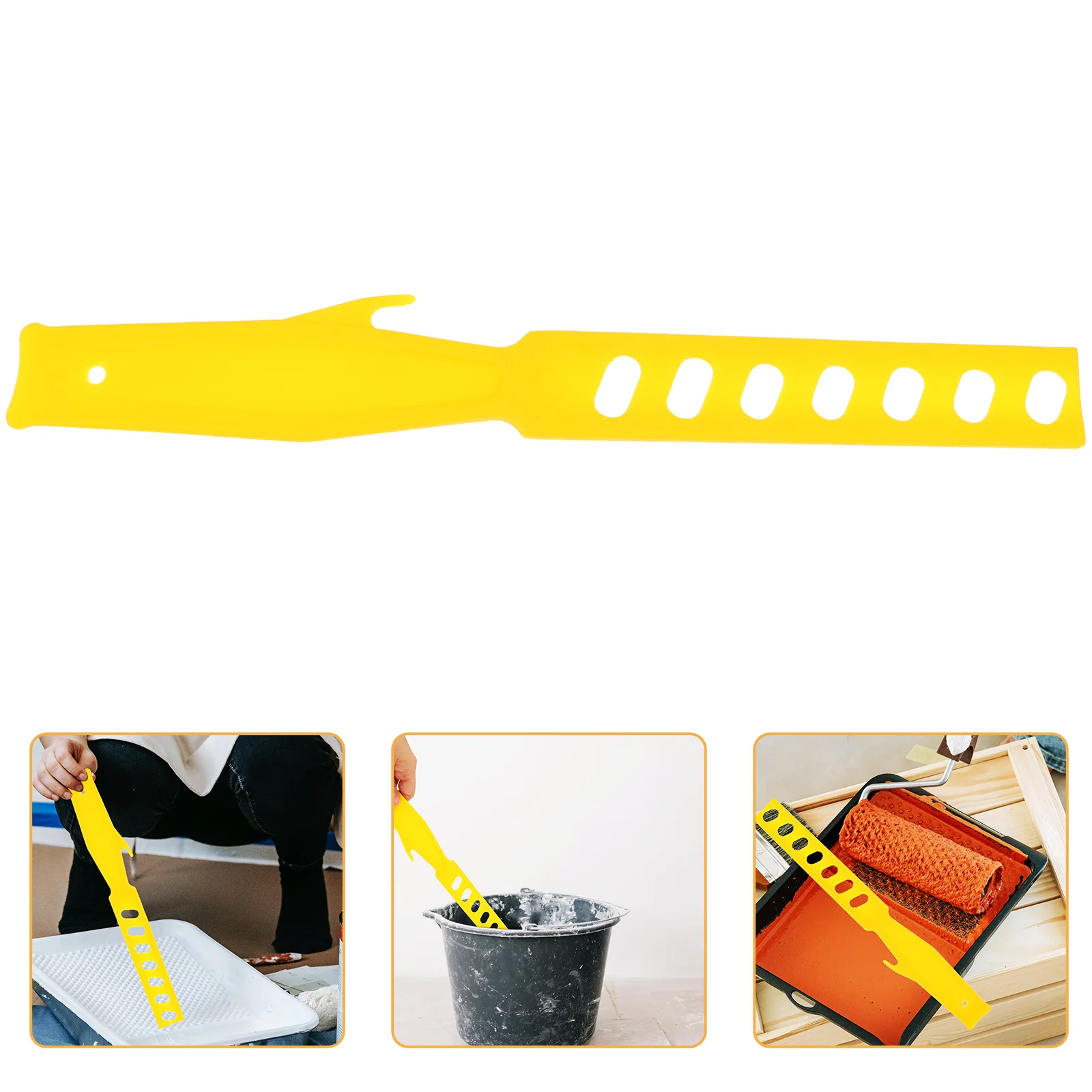 Stirring Rod Stick for Paint Reusable Portable Tool Mixing Manual Bucket Handheld Plastic Home Finishing for Home Finishing