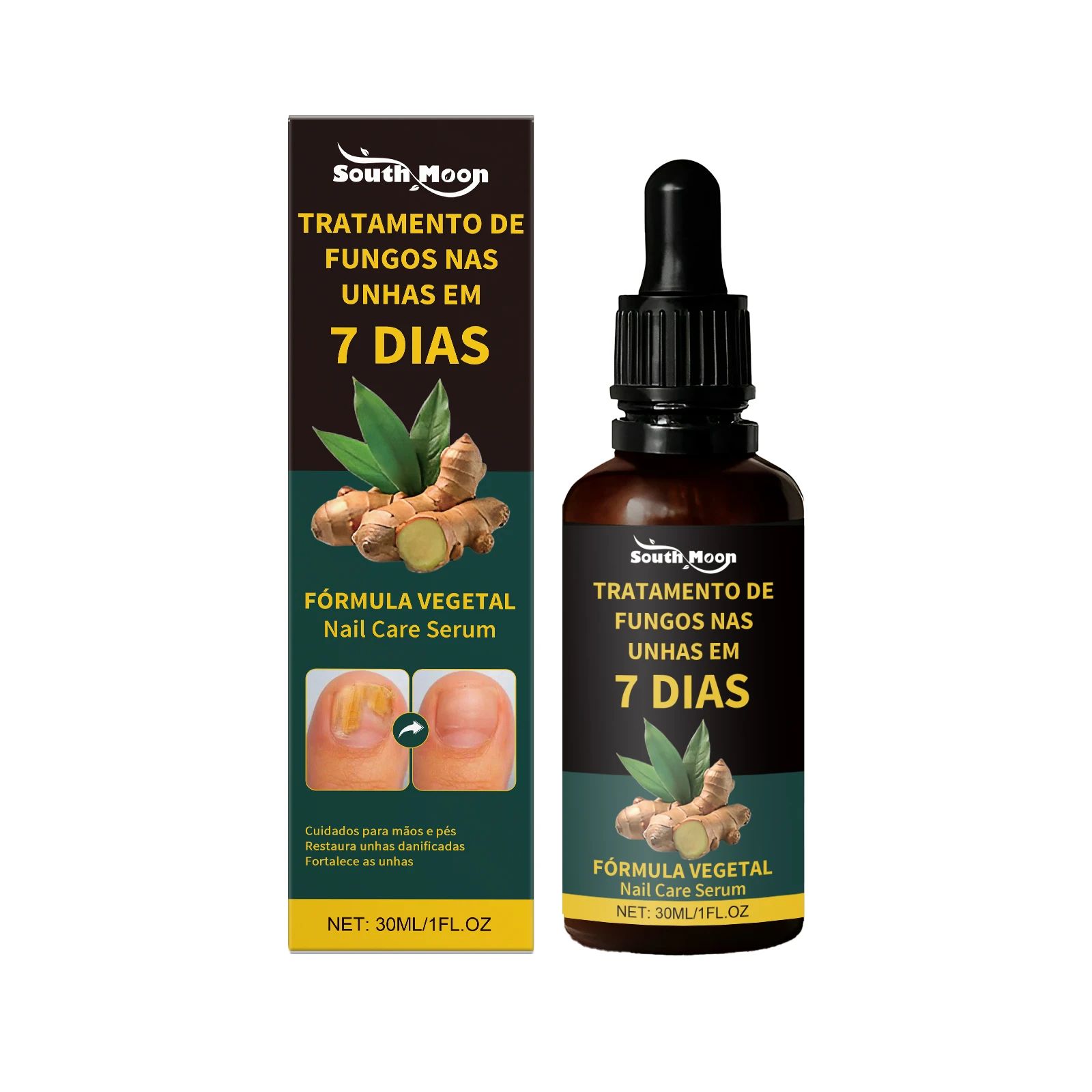 Hand Foot Nail Care Essence Fungal Nail Renewal Serum Anti Infection Paronychia Onychomycosi Restore Discolored Damaged Nails