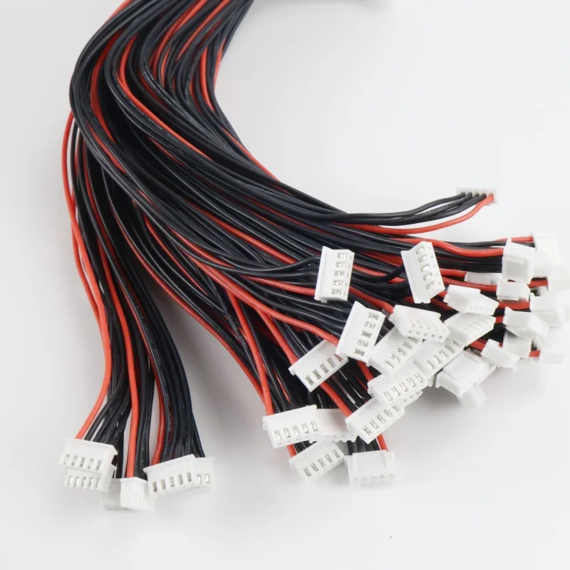 10pcs/lot 15cm 20cm 30cm Balanced Charging Plug 2s 3s 4s 6s Silicone Cable 22 Silicone Cable Aviation Model Accessories