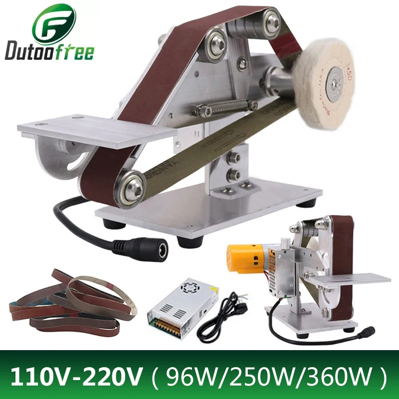 

Multifunction Abrasive Belt Machine Speed Regulation Angle Adjustment Small Knife Grinder Cutting Edge Fixed Angle Grinding