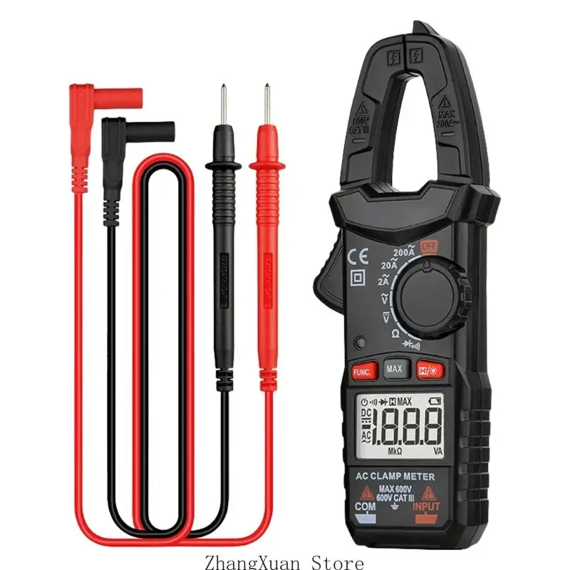

3xuf High Precise Digital Multimeter с автоматическими диапазонами для проверки тестирования домашних схем и лабораторных легкий