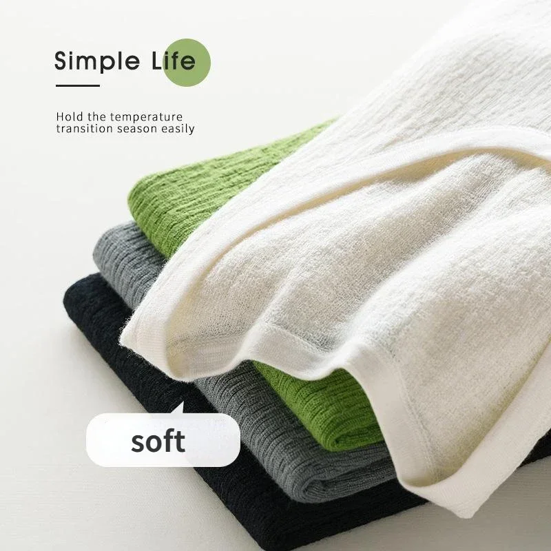 Damen-T-Shirt aus 100 % australischer Wolle, elegantes, dünnes, nahtloses Strick-T-Shirt mit U-Ausschnitt, halbärmeliges, lässiges, elastisches Damen-Frühlings-T-Shirt