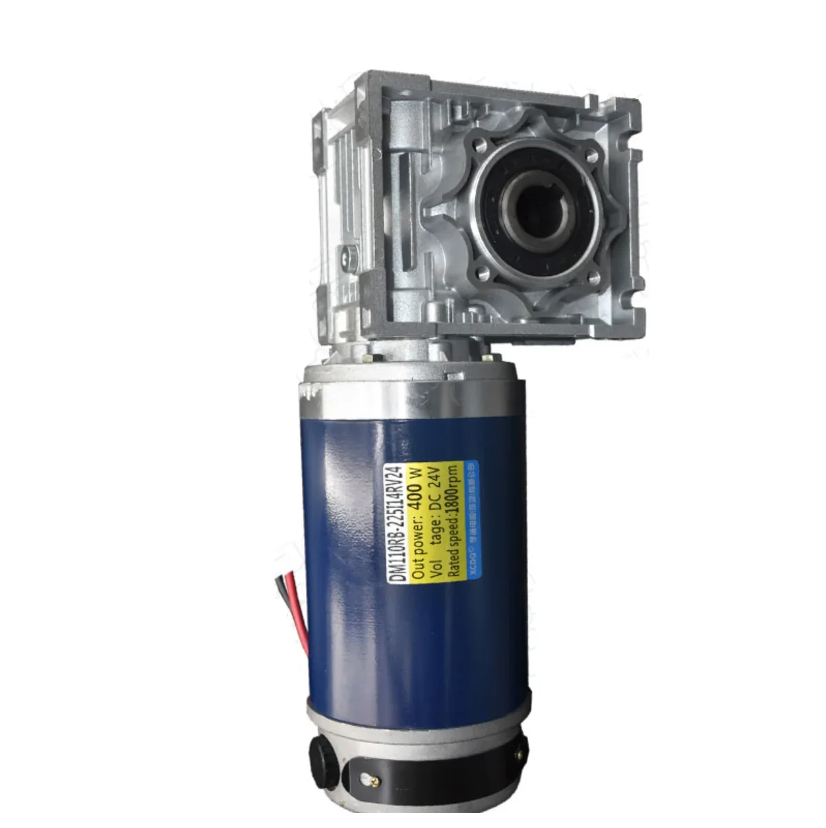 400W 500W 12V 24V 48V  DC motor + RV50 worm gear reducer, high torque, multi-speed, speed ratio, adjustable speed