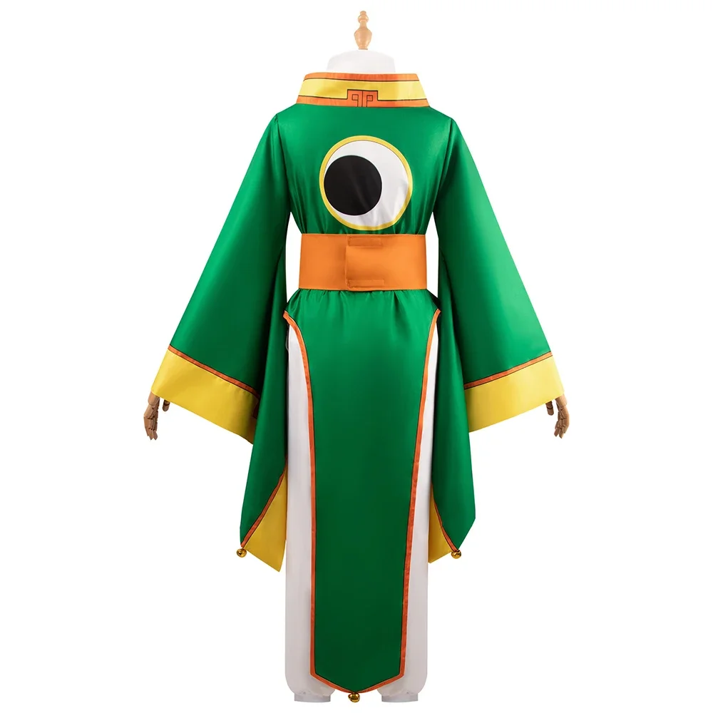 Anime Card captor Sakura Li Syaoran Cosplay Kostüm grün Kimono Anzug Mann Kampf Uniform Halloween Kostüm