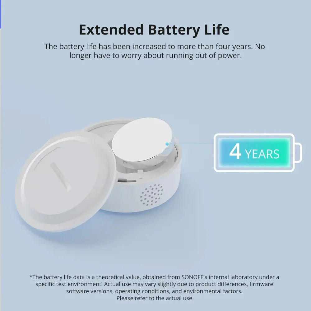 

Zigbee SONOFF Smart Temperature and Humidity Sensor SNZB-02P Home Sensor intelligence Home Voice Control Easy Micro Link App