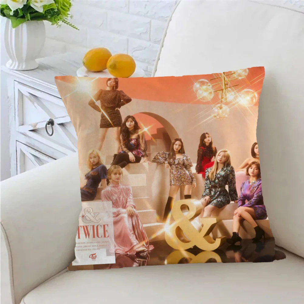 Custom Blanket for Sofas K-POP TWICE Luxury Bedding Bed Blankets Sofa Decoration Beach Towel Fluffy Plaid Home Interior Throw &