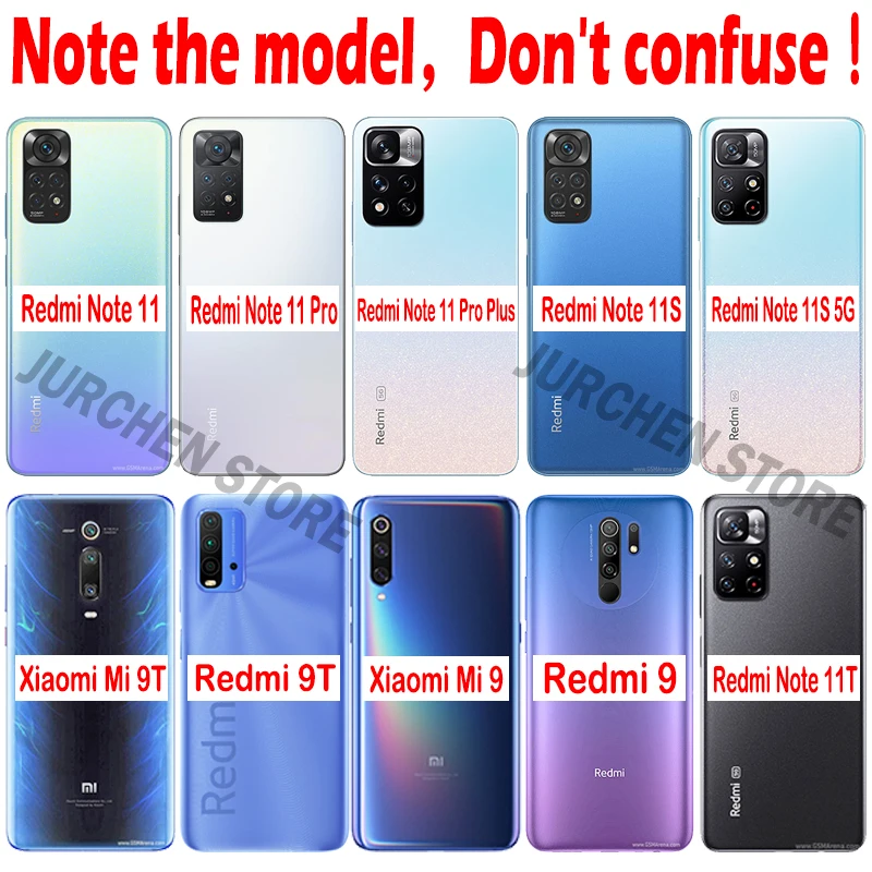 Custom Photo Glass Leather Case For Xiaomi Redmi 9C 10C 9A 9AT 10A 10X Note 9 9S 9T 10S 7 Mi 12T Poco X3 F1 F2 C3 NFC Pro Max 5G