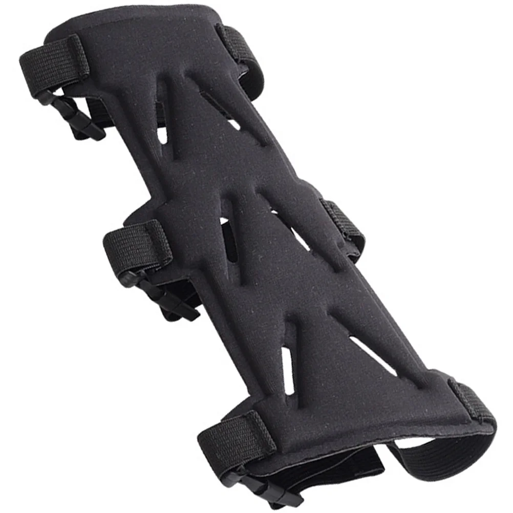 

Arm Guard Sturdy Elastic Multiple Straps Recurve Arm Protector Practice Equipment Shooting