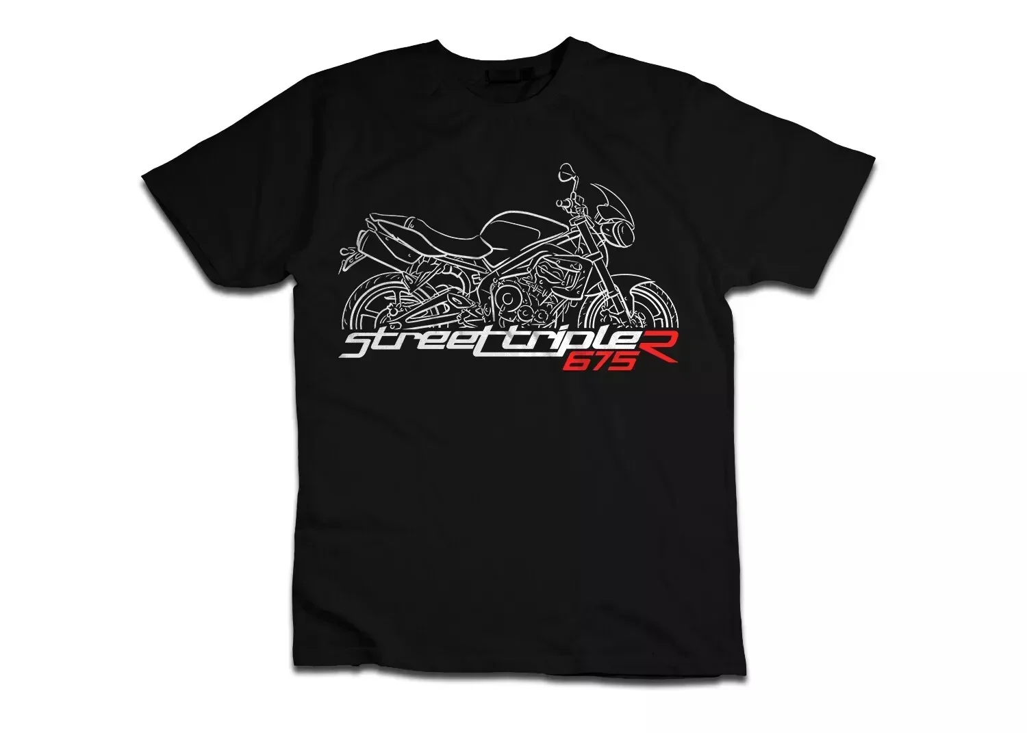 

2026 Men T Shirt Casual Triumphs Street Triple S R RS Moto2 Motorcycle for Riders T-shirt Graphic Summer 100% Cotton S-3XL Tee
