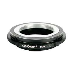 K&F Concept M39 L39 to LSL Lens Adapter For Leica M39 L39 to Leica TL TL2 CL SL SL2 Panasonic S1 S1R S1H S5 Sigma fp fpL