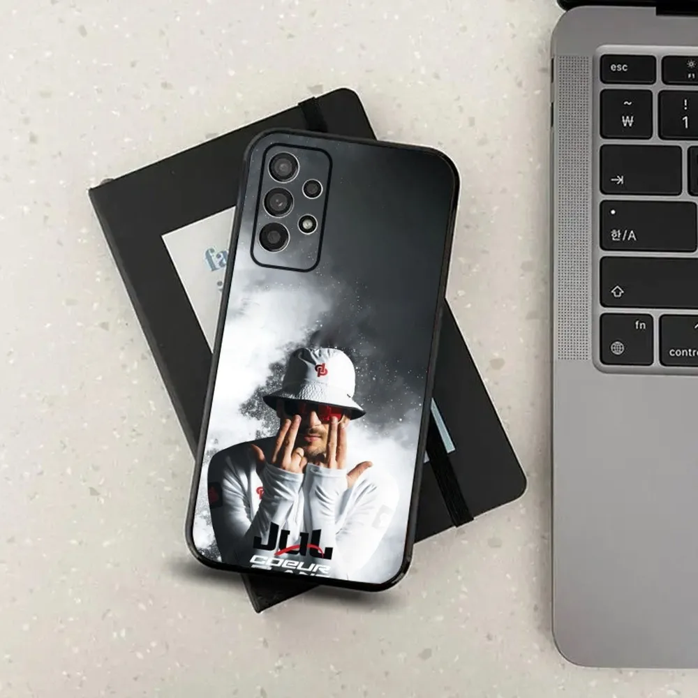 Rapper J-Jul-l Phone Case For Samsung Galaxy A13,A21s,A22,A31,A32,A52,A53,A71,A80,A91 Soft Black Cover image 6