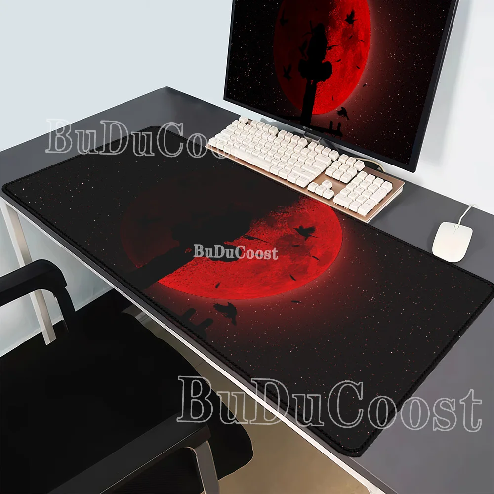 Anime Mouse Pad Hatake Kakashi‌ Naruto Itachi Uchiha Large Office Desk Mat Keyboard HD printing Gaming overlock esports Mousepad