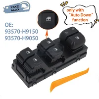 Interruptor de Control de ventana para Kia Rio 2018 2019 2020, botón controlador regulador de vidrio eléctrico 93570-H9150 93570-H9050, piezas de automóvil