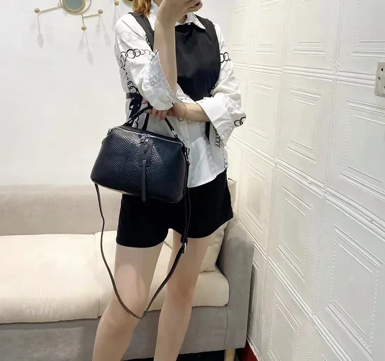 New Fashion Alligator Women Handbags European Designer Cow Genuine Leather Shoulder Bags Female Girl Brand Luxury Crossbody Bag