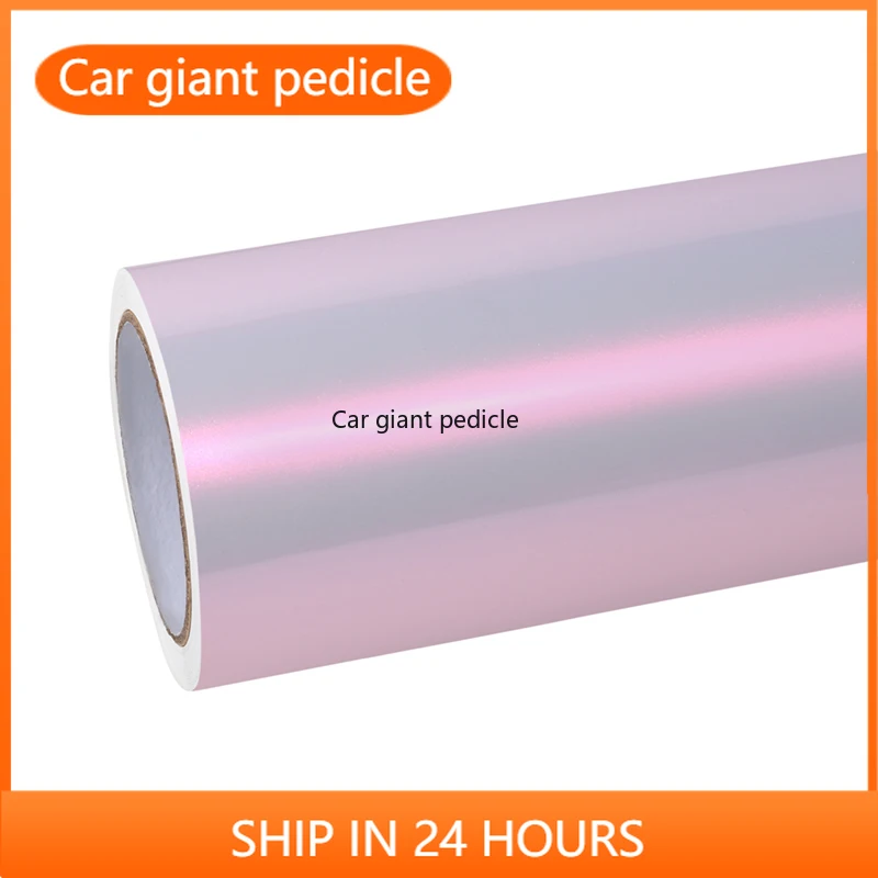 Highest qualityGloss Flower Pink vinyl Wrap Film Car Wrap Film Non degumming Non fading quality Warranty 1.52M*17M roll