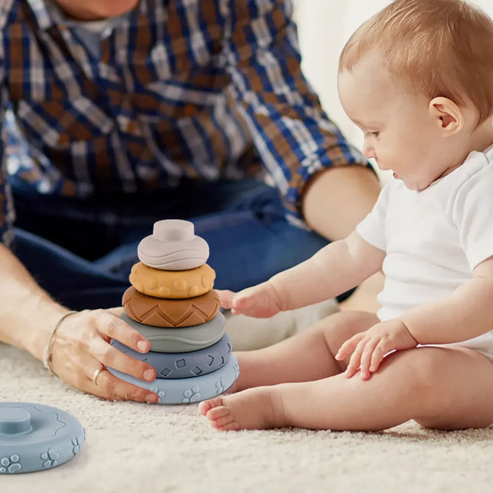 set-educativo-di-7-cerchi-arcobaleno-impilabili-per-bambini-gioco-per-il-riconoscimento-dei-colori-e-lo-sviluppo-dell'intelligenza-creativa