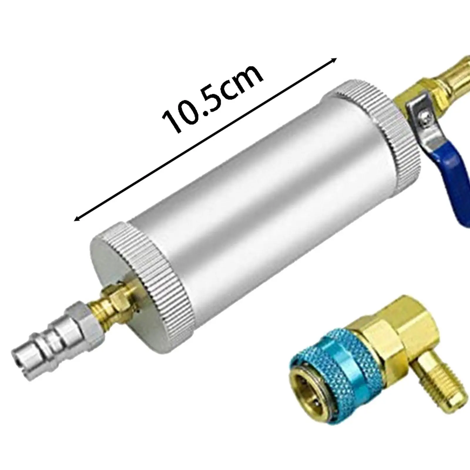 Ferramenta portátil do tubo do enchimento do líquido refrigerante do óleo do carro, seringa do corante do óleo, R12