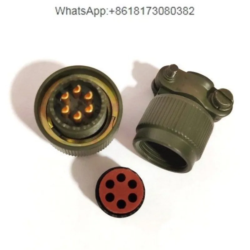 High-Precision 6-Pin Aviation Plug 62GB-56T10-06PN Ba-y-onet Quick-Connect Industrial Connector