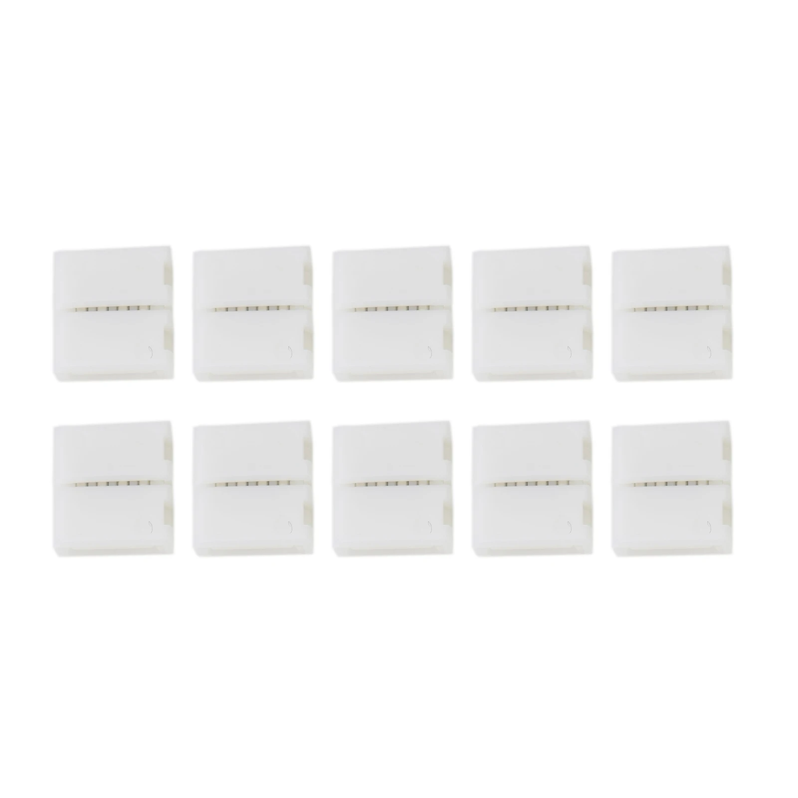 Led Light Connector Worry LED Strip Connections with 10 Solderless Buckle Connectors No Cutting No Welding