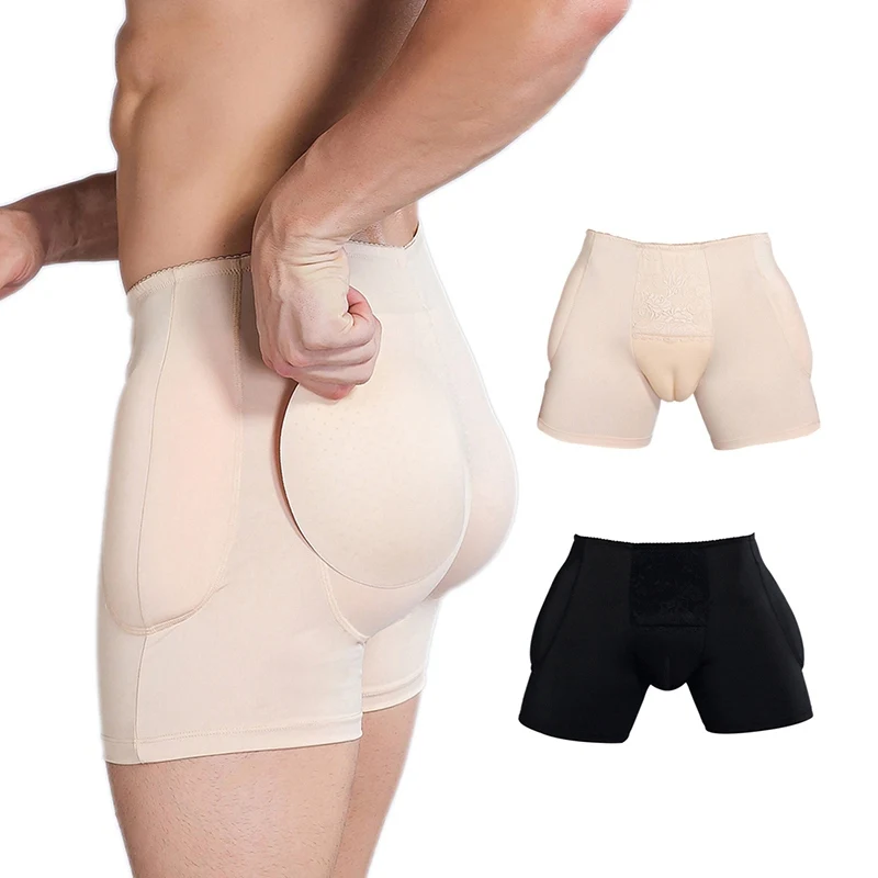 Men Body Shapers Hip Lifter Fake Ass Padded Panties Push Up Butt Lifter  Padded Enhance Sexy Underwear Gay Male Underpants