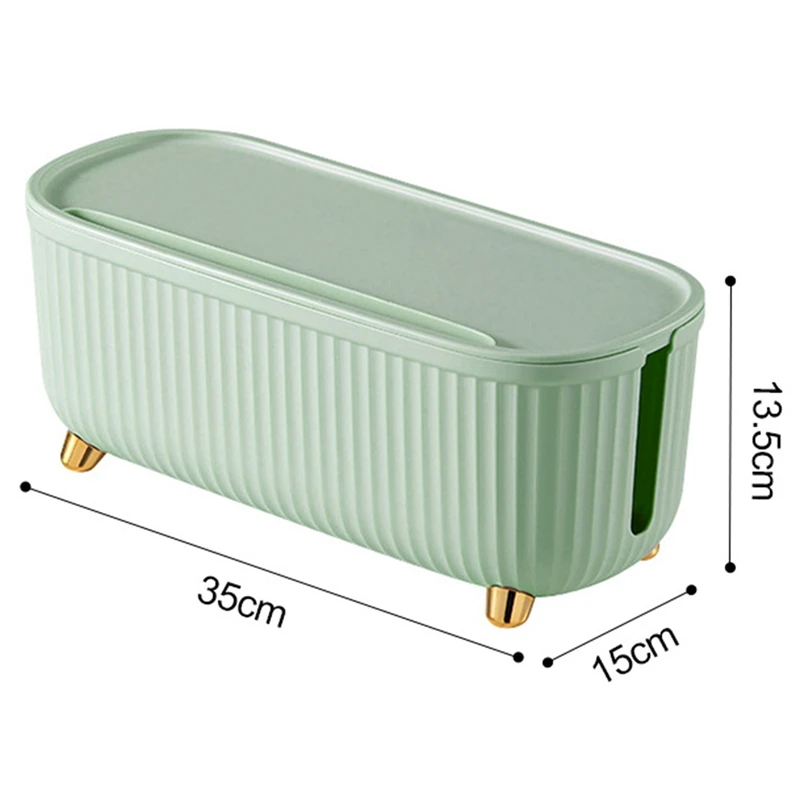 Cable Management Cord Organizer Insulated Cable Storage Box For TV Computer Laptop Power Strips Fashionable Box