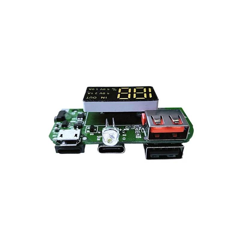 For IP5306 Boost Module Three Input Port 5V Power Bank Mainboard Circuit