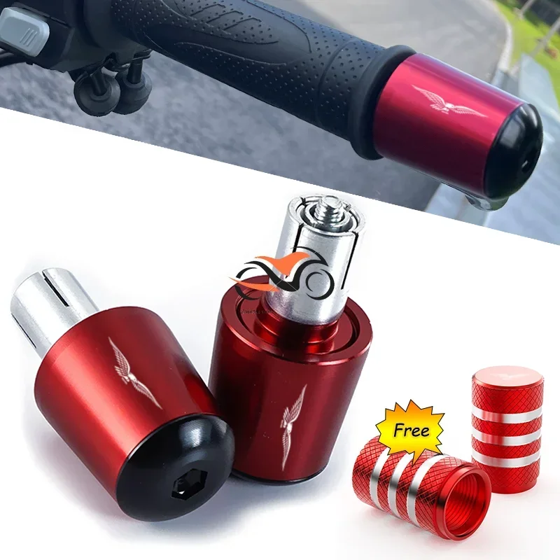 For Moto Guzzi Breva 1100 1200 GRISO BREVA 1100 NORGE 1200 GT8V BREVA 750 V7 Motorcycle CNC Handle Bar Handlebar Grips Caps