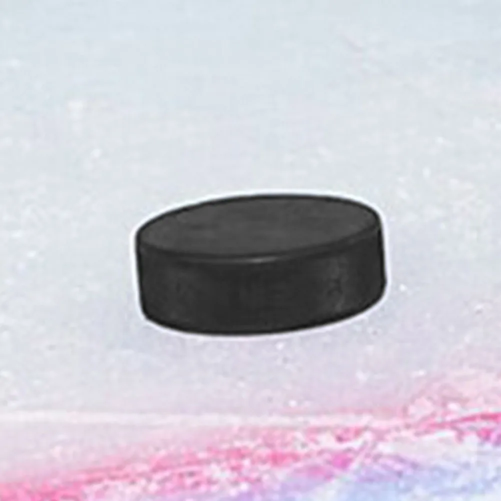 8pcs Foam Ice Pucks Black Official Size For Training Practice Skill Development Durable Lightweight Team Sport Equipment Hockey