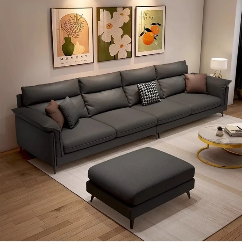 

Adults Europe Living Room Sofa Minimalist Cushion Nordic Elegant Sofa Luxury Corner Woonkamer Banken Furniture Accessories