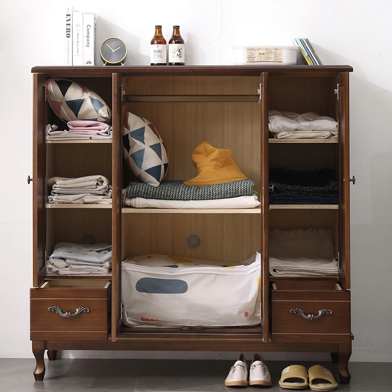 cassettiera in legno massello semplice e moderna camera da letto armadio sospeso piccolo appartamento portaoggetti cassettiera portaoggetti