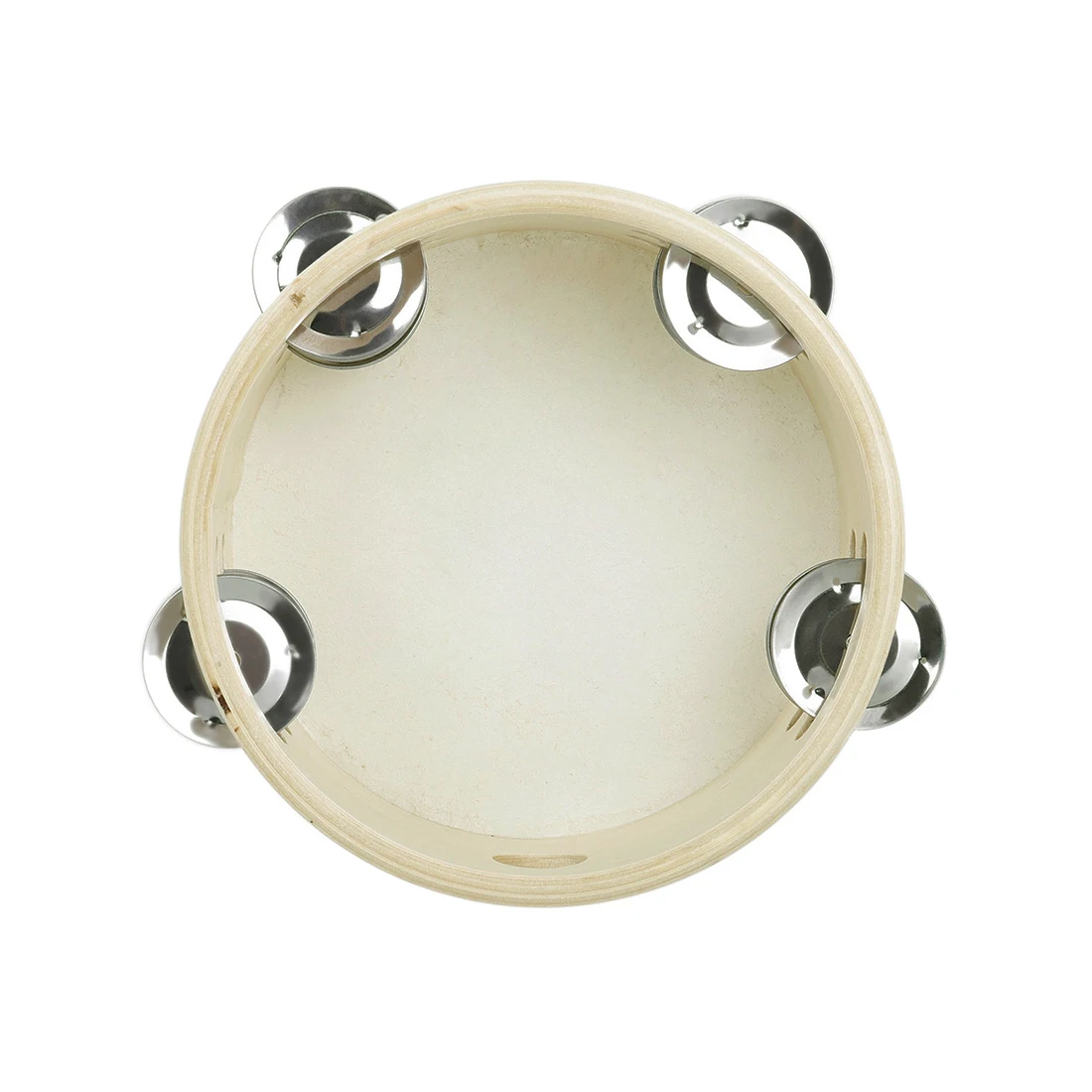 IRIN Orff الدف 6 بوصة جلد الغنم طبقة مزدوجة طبلة ذات يد آمنة متينة للأطفال أدوات قرع التنوير الموسيقية #3