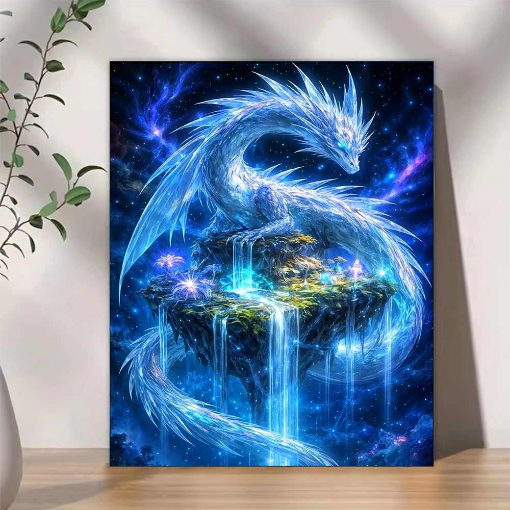 Resin Art Diy - AZQSD Elmas Sanat Resim Ejderha Hayvan