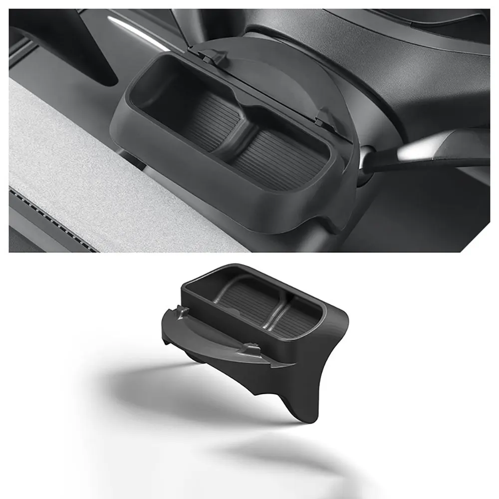

For Tesla New Model3 Highland 2024 2025 Steering Wheel Storage Box Glasses Storage Accessories