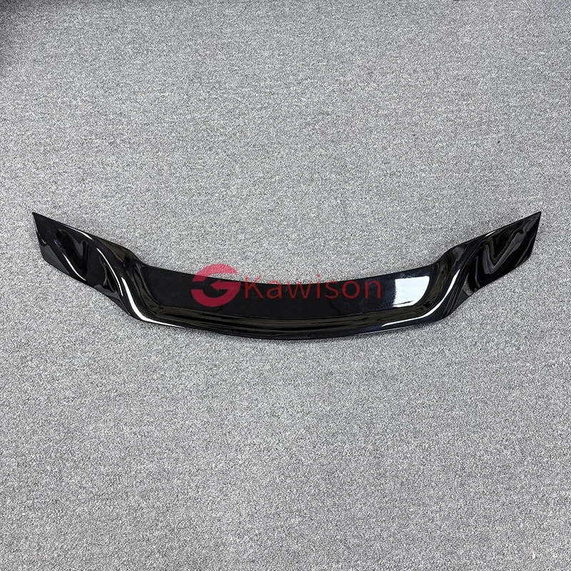 Rear Trunk Lid Car Wing Ducktail Lip Spoiler For Mercedes Benz C Class W204 C200 C250 C300 4 Door Sedan 2008-2014 Carbon Black