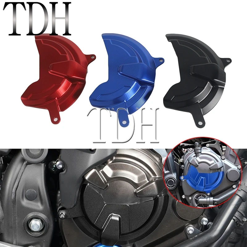 

Clutch Cover Guard Protector Kit Motorcycle Engine Guard Decoration For Yamaha Tenere 700 Rally Edition XTZ 700 2019-2024 FZ07