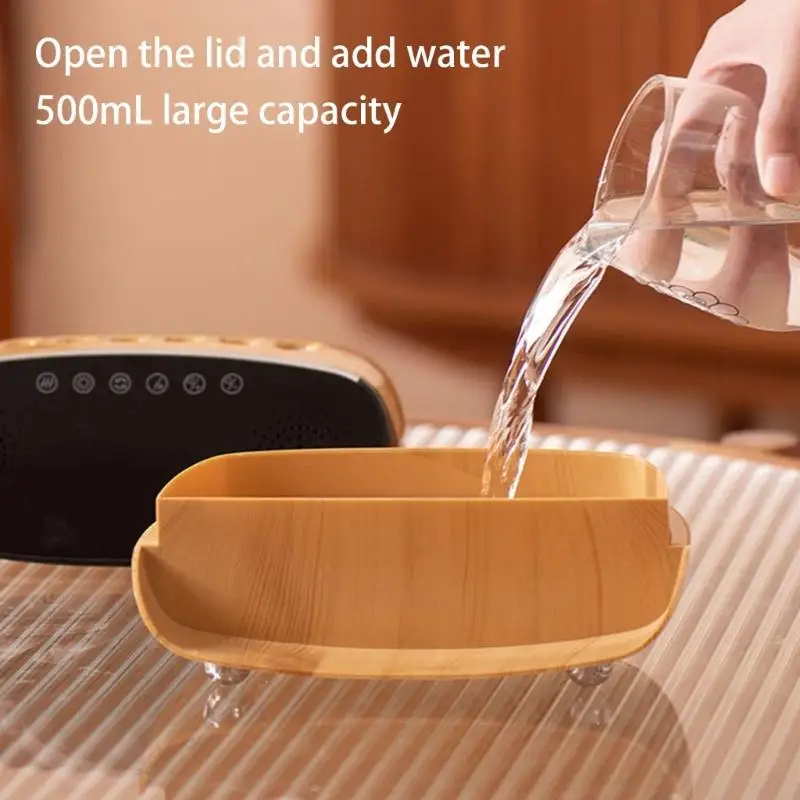 2025 umidificador ar azul dente para uso iluminação colorida iluminação colorida para relaxamento doméstico e