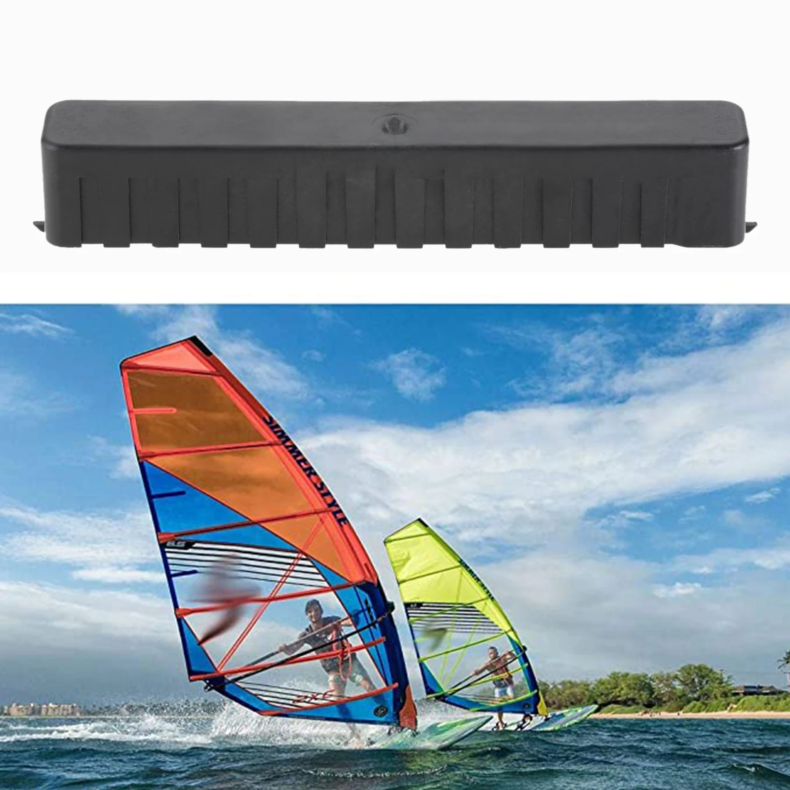 

1 Pc Windsurfing Trough Sailboard Plug PVC 18.5x3x2.5cm for Surfboard Paddle Board Rescue Board Water Sports Surfboard Accessory