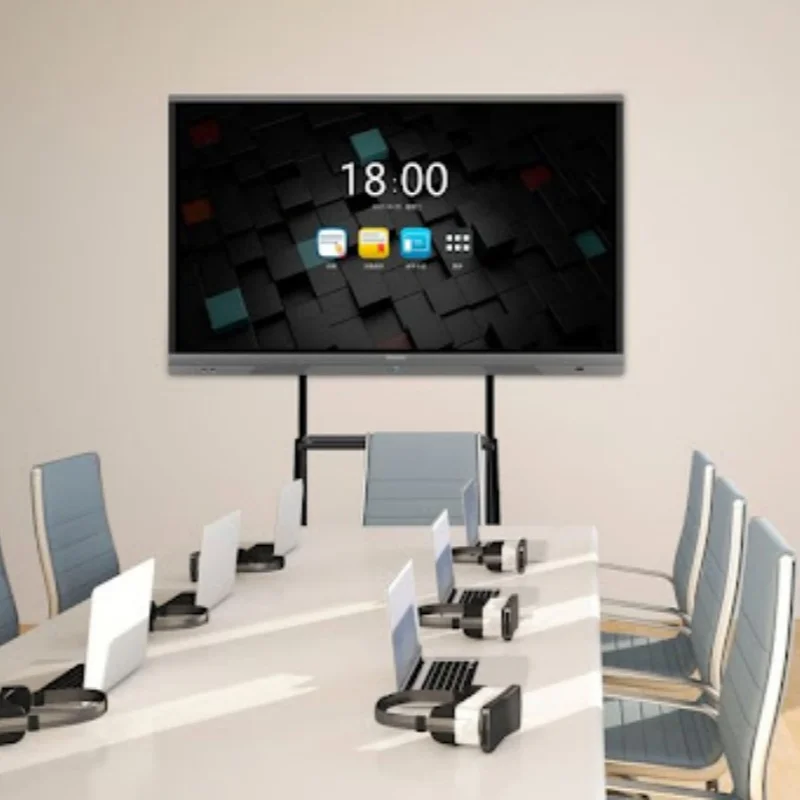 110" 136" 165" 220" Zoll Infrarot Touch Android Systeen Ultra Screen All-in-One Machine Led Teaching Conference TV